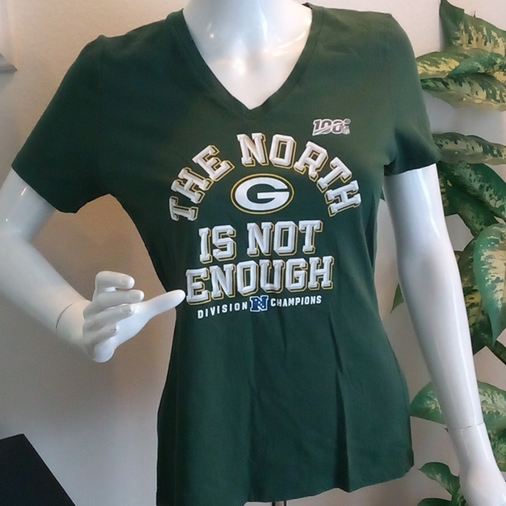Women's Fitted Fanatics Green Bay Packers Sports T-Shirt